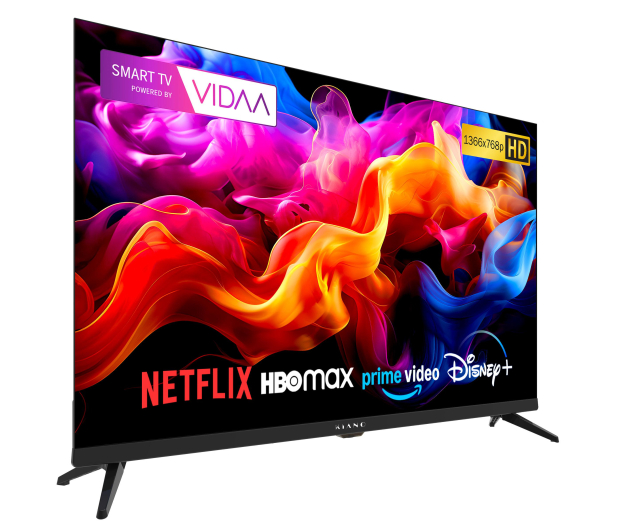 Kiano Elegance 32" LED HD VIDAA Smart TV Netflix, HBO, Prime - 1373222 - zdjęcie 2